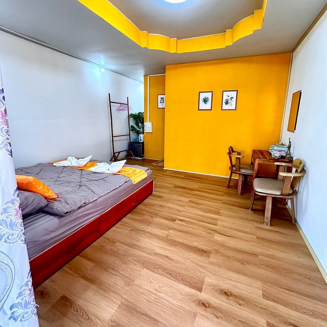 ພື້ນທີ່ Heaven Guesthouse ໃນຕອນແລງ